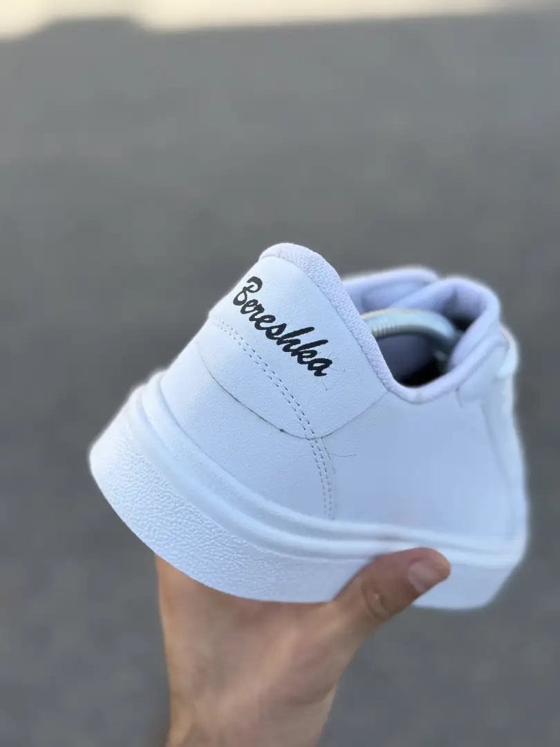 کتونی ونس سفید تمام - تصویر 2